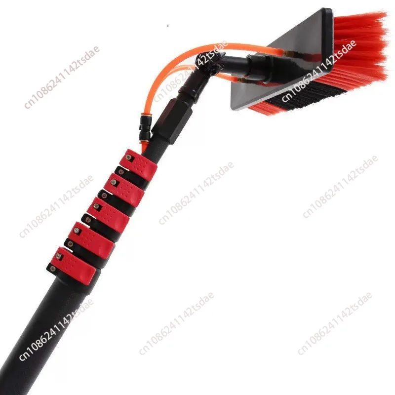 Adjustable 4.6m Aluminum Feed Water Telescopic Pole Kit Eco-Friendly Flap Solar Panel and Window Cleaning Brush
Adjustable 4.6m Aluminum Feed Water Telescopic Pole Kit Eco-Friendly Flap Solar Panel and Window Cleaning Brush