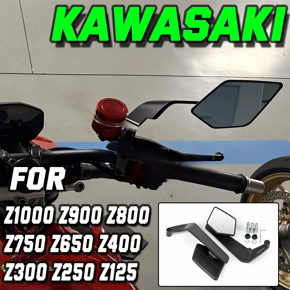 Motorcycle Side View Mirror For Kawasaki Z1000 Z900 Z800 Z750 Z650 Z400 Z300 Z250 Z125 Rearview Mirrors Kits Rotate Adjustable
Motorcycle Side View Mirror For Kawasaki Z1000 Z900 Z800 Z750 Z650 Z400 Z300 Z250 Z125 Rearview Mirrors Kits Rotate Adjustable
