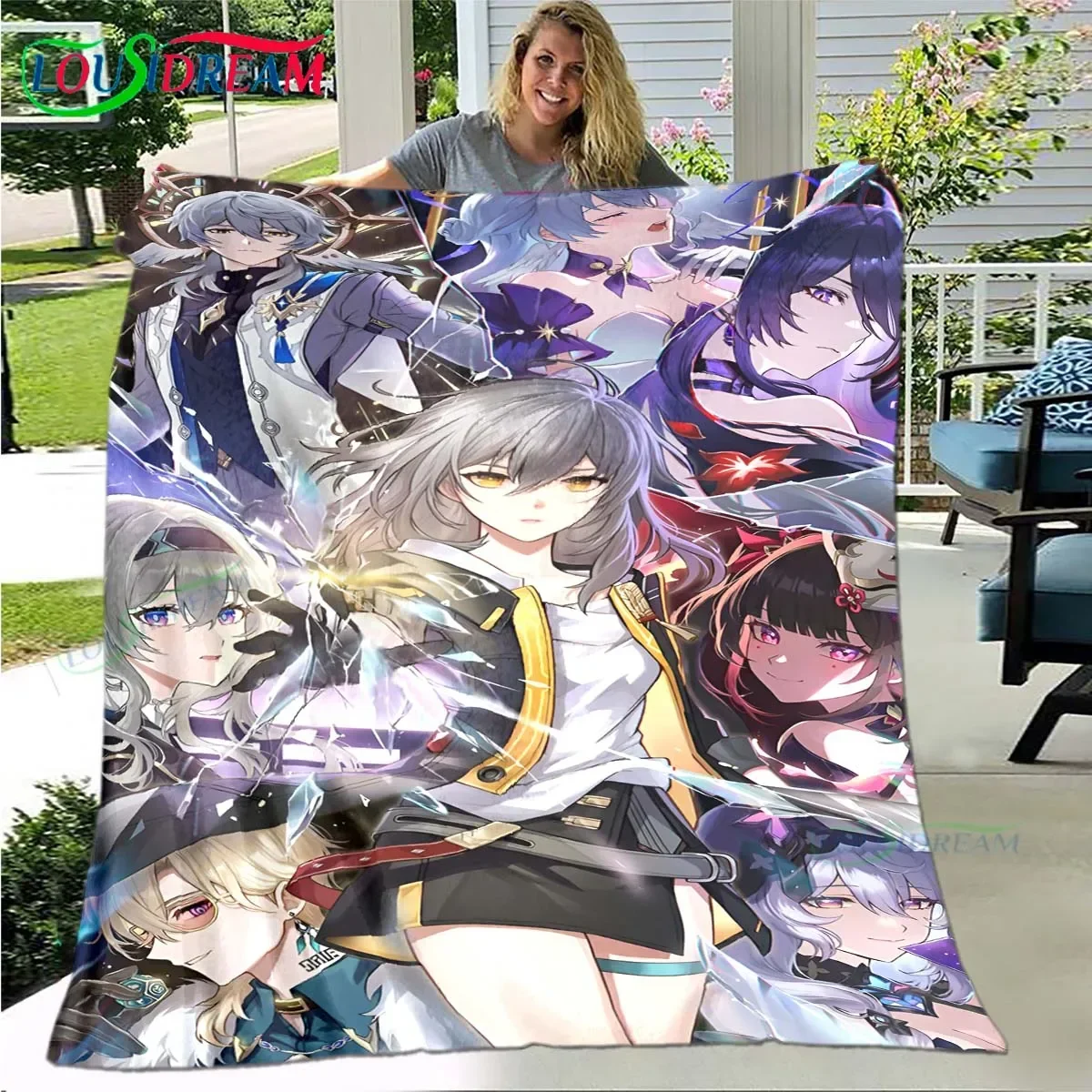 3D Fashion Game Honkai StarRail Four Seasons Blanket Sofa Cover Travel Bed Plush Blanket Travel Office Break Blanket Gift
3D Fashion Game Honkai StarRail Four Seasons Blanket Sofa Cover Travel Bed Plush Blanket Travel Office Break Blanket Gift