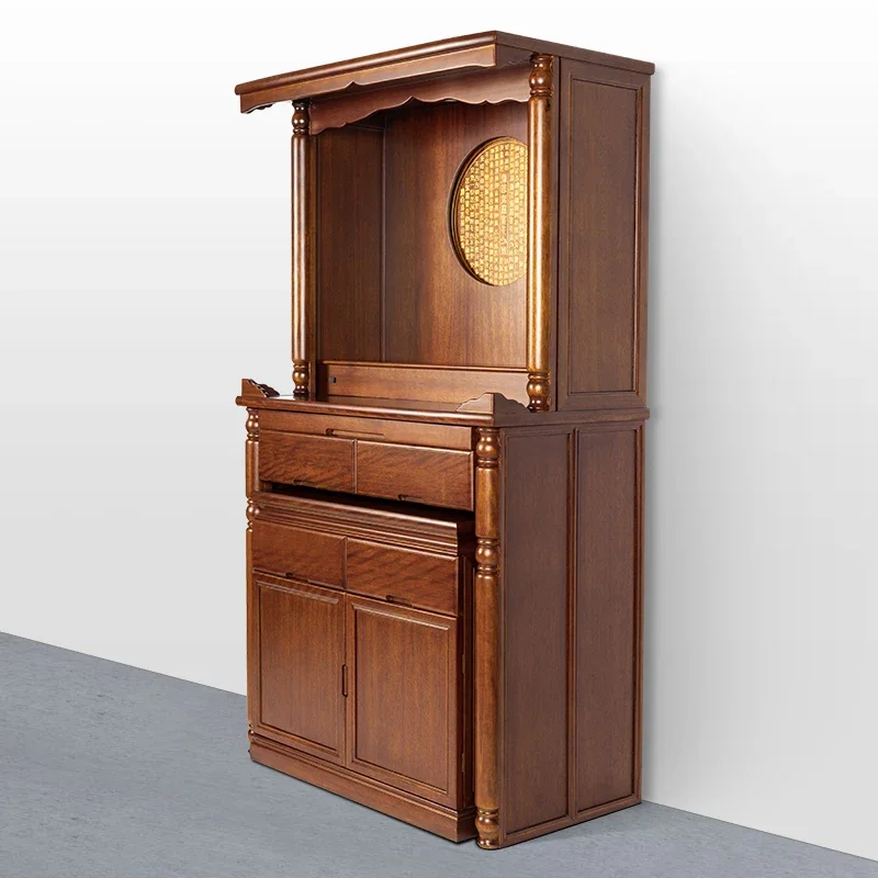 Buddhist shrine offering table Shrine stand cabinet Household Chinese modern Buddhist cabinet Solid wood God of Wealth Guanyin
Buddhist shrine offering table Shrine stand cabinet Household Chinese modern Buddhist cabinet Solid wood God of Wealth Guanyin