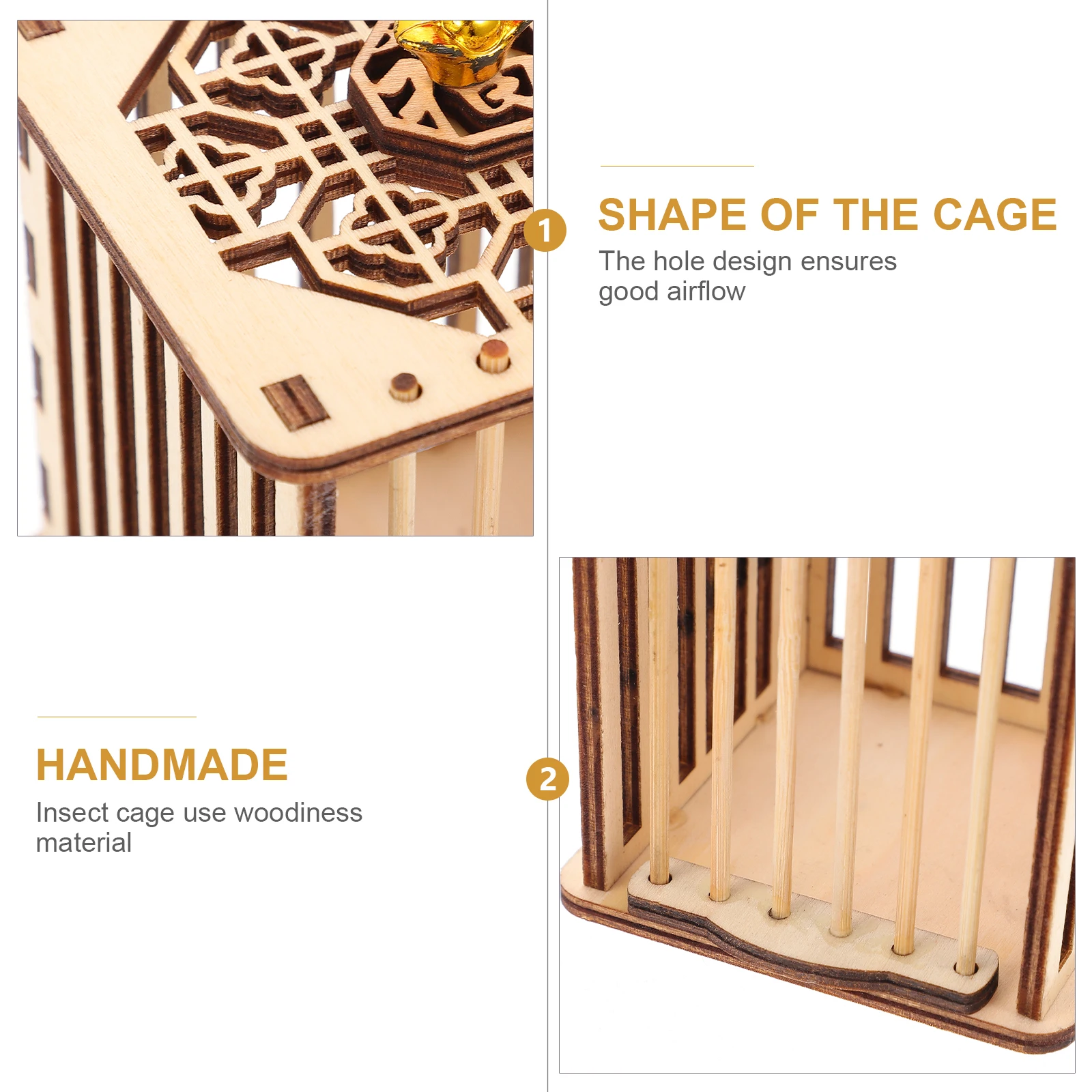1pc Wooden Insect Cage Breeding Square Transport Lightweight Store Science Small Pet Supplies Bug Cage Pet Product
1pc Wooden Insect Cage Breeding Square Transport Lightweight Store Science Small Pet Supplies Bug Cage Pet Product