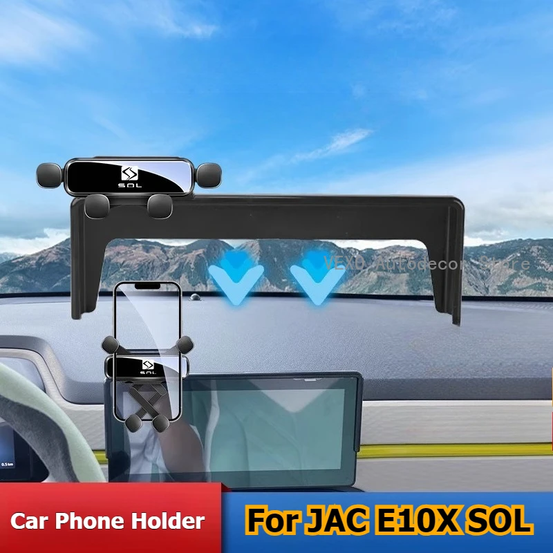 Car Phone Holder Bracket For JAC SIEHUA E10X 2021-2025 Car Navigation GPS Stand Moulding Phone Holder Snap-on Clip Accessories
Car Phone Holder Bracket For JAC SIEHUA E10X 2021-2025 Car Navigation GPS Stand Moulding Phone Holder Snap-on Clip Accessories
