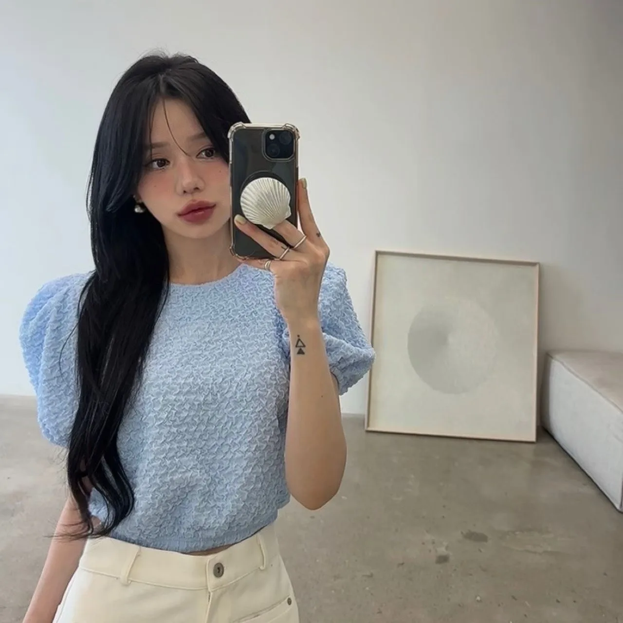 2026 Summer New Chic Korean Style Casual Simple Versatile Retro Fashion Top Quality round Neck Short Sleeve Women's Shirt
2026 Summer New Chic Korean Style Casual Simple Versatile Retro Fashion Top Quality round Neck Short Sleeve Women's Shirt