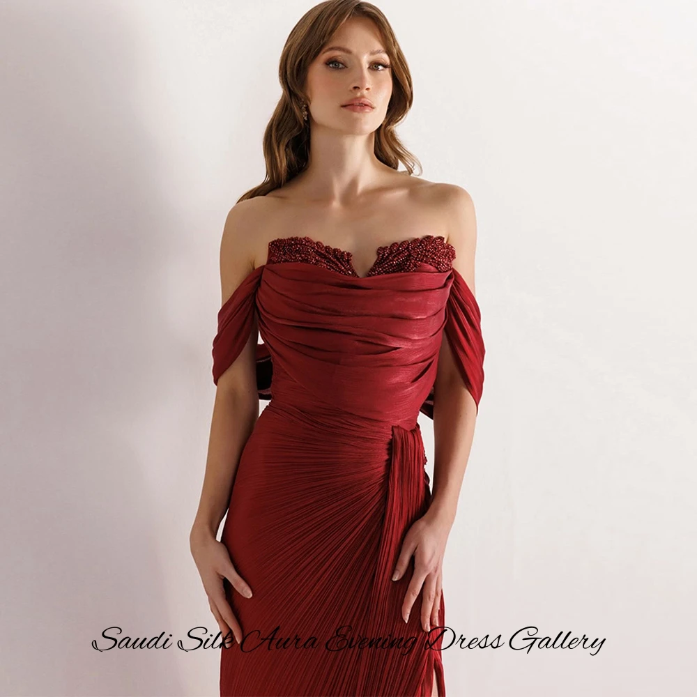 High Quality Organza Customized Party Gowns Customized Sparkly Beading Evening Dress Fashion Side Slit Mermaid Celebrity Gownses
High Quality Organza Customized Party Gowns Customized Sparkly Beading Evening Dress Fashion Side Slit Mermaid Celebrity Gownses
