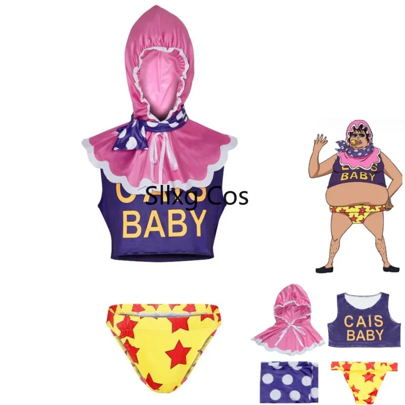 FC6Anime Senor Pink Косплей Костюм Donquixote Family Baby Edition Униформа Полный комплект Мужчина Женщина Kawaii Хэллоуин Маскарад B@FC8!
FC6Anime Senor Pink Косплей Костюм Donquixote Family Baby Edition Униформа Полный комплект Мужчина Женщина Kawaii Хэллоуин Маскарад B@FC8!