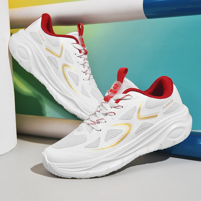 Unisex Casual Sports Shoes Mesh Breathable Anti-Slip Grip Running Shoes for Outdoor Activities
Unisex Casual Sports Shoes Mesh Breathable Anti-Slip Grip Running Shoes for Outdoor Activities