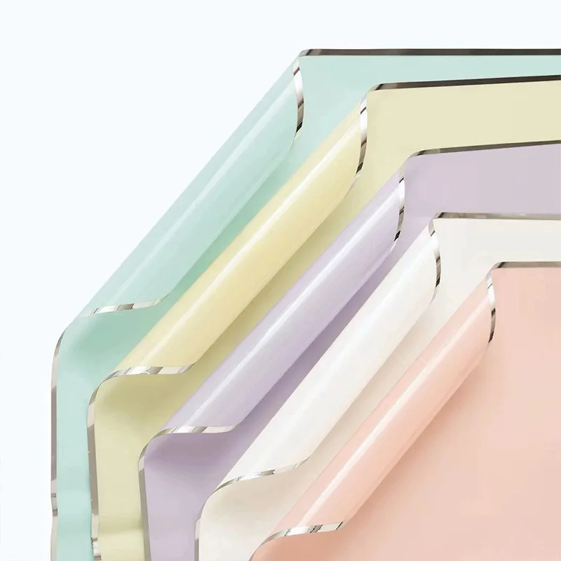Silver Edged Plastic Flower Wrapping Paper Waterproof Bouquet Packaging Papers Florist Floral DIY Gifts Box Package Materials
Silver Edged Plastic Flower Wrapping Paper Waterproof Bouquet Packaging Papers Florist Floral DIY Gifts Box Package Materials