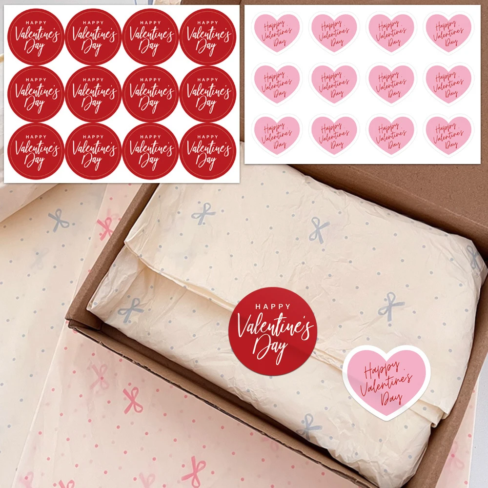 120pcs Valentine's Day Circular Sticker Label for Packaging Party DIY Decoration Sealing Stickers
120pcs Valentine's Day Circular Sticker Label for Packaging Party DIY Decoration Sealing Stickers