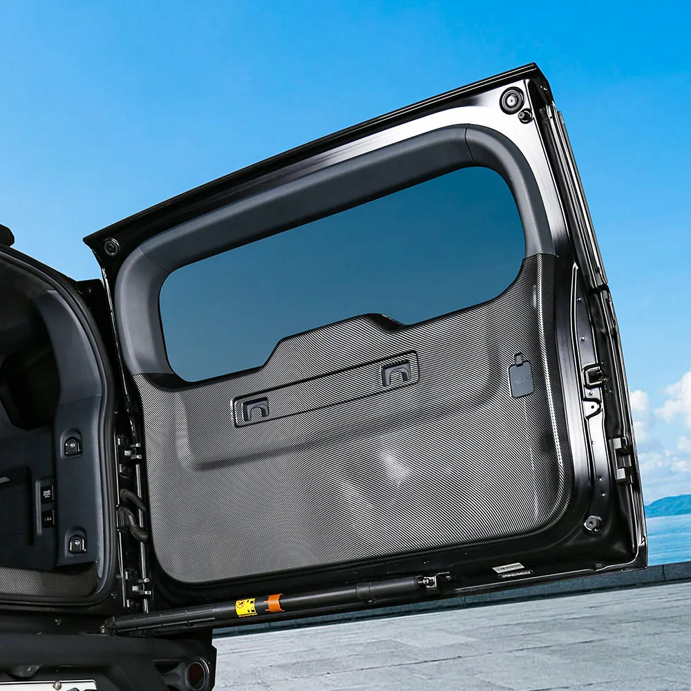 Декоративная защитная накладка на дверь багажника для Dongfeng MHERO M-Hero M917 2025 2026, аксессуары для интерьера, текстурированная накладка под карбон
Декоративная защитная накладка на дверь багажника для Dongfeng MHERO M-Hero M917 2025 2026, аксессуары для интерьера, текстурированная накладка под карбон