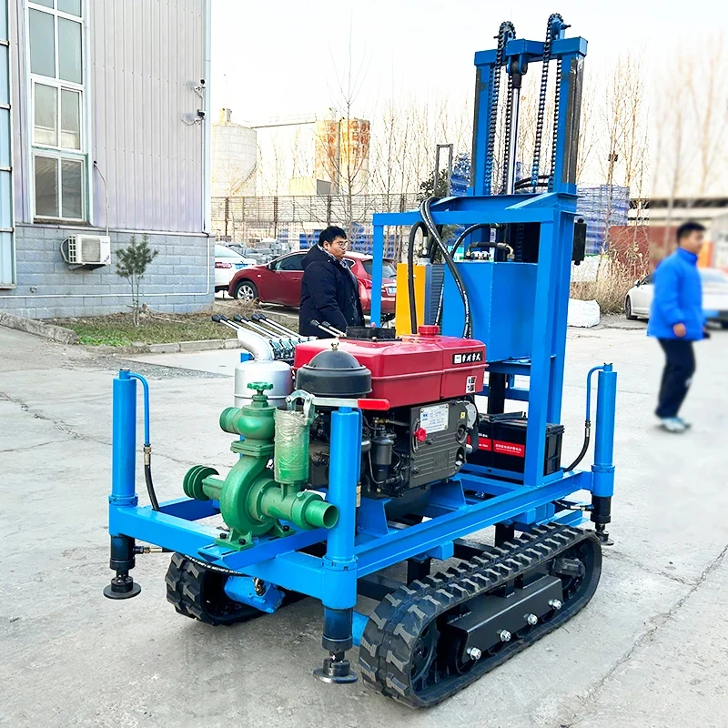 22-35HP Portable With Gearbox Pump-Hydraulic Smooth-Power Water Well Rig Max 200M Drilling Depth
22-35HP Portable With Gearbox Pump-Hydraulic Smooth-Power Water Well Rig Max 200M Drilling Depth
