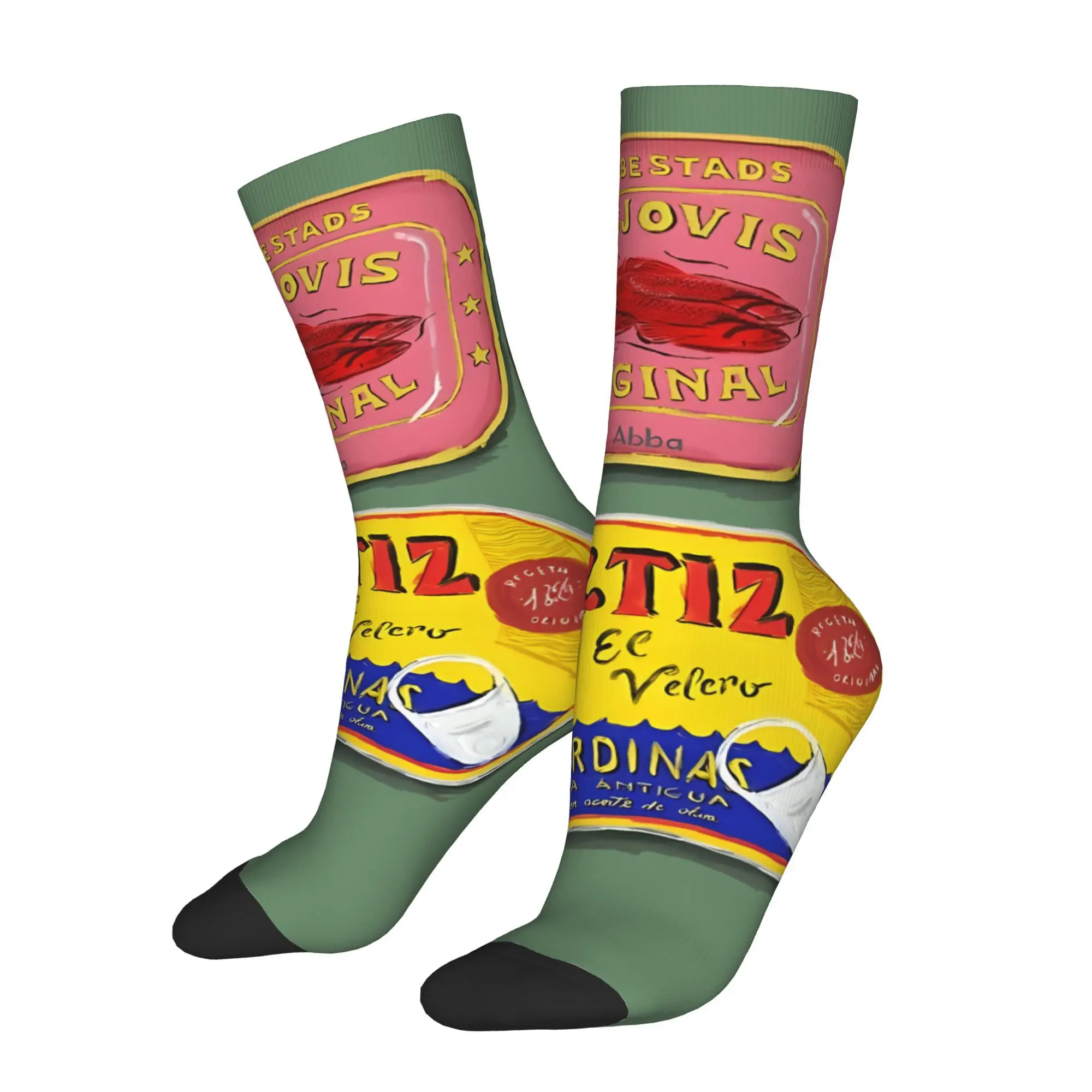 Funny Sock for Men Sardines Hip Hop Harajuku Happy Breathable Pattern Printed Crew Sock Seamless Gift
Funny Sock for Men Sardines Hip Hop Harajuku Happy Breathable Pattern Printed Crew Sock Seamless Gift