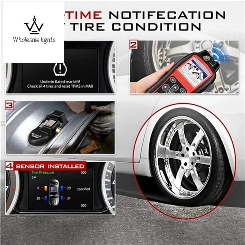 6Pcs Programmable Maxitpms Tire Pressure Sensor For Autel Tool TS408 TS508 ITS600 315MHZ+433Mhz 2 In 1 MX Sensor Monitor
6Pcs Programmable Maxitpms Tire Pressure Sensor For Autel Tool TS408 TS508 ITS600 315MHZ+433Mhz 2 In 1 MX Sensor Monitor