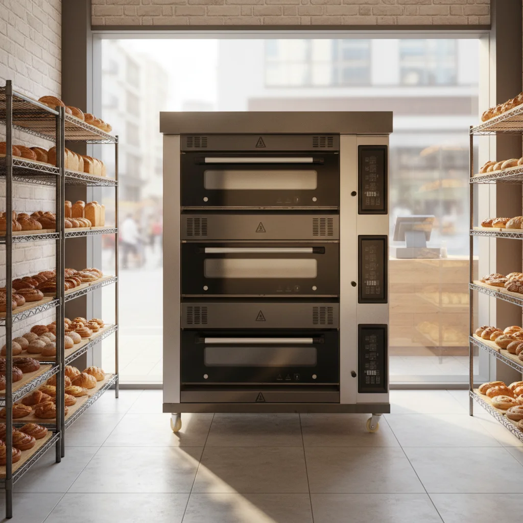 vx-Commercial 3 Decks Oven China Industry Wholesale Price Deck Oven Each Layer Is Independently Controlled with Steam~
vx-Commercial 3 Decks Oven China Industry Wholesale Price Deck Oven Each Layer Is Independently Controlled with Steam~