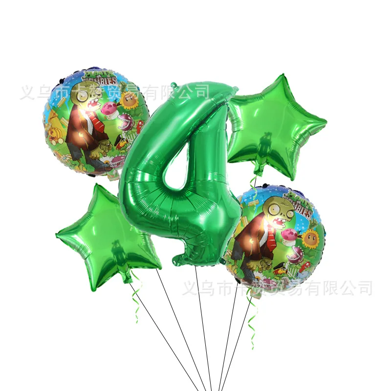 Plants Vs. Zombies Latex Balloons and Foil Balloon Kit Children Birthday Party & April Fools' Day Background Decoration Supplies
Plants Vs. Zombies Latex Balloons and Foil Balloon Kit Children Birthday Party & April Fools' Day Background Decoration Supplies