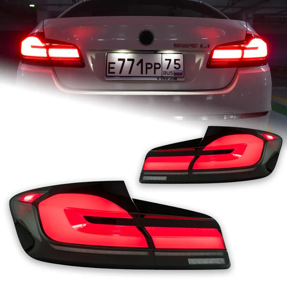 1 Pair Taillight Assembly LED Dynamic For 2011-2017 BMW 5 Series 520i 530i 535i 535d 550i F10 F18 brake light Reverse RGB lights
1 Pair Taillight Assembly LED Dynamic For 2011-2017 BMW 5 Series 520i 530i 535i 535d 550i F10 F18 brake light Reverse RGB lights