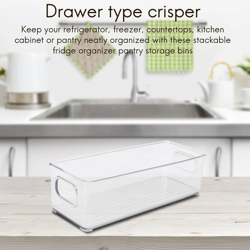 refrigerator organizer 2 Pcs Refrigerator Organizer Bins, Clear Stackable Plastic Food Storage Rack with
refrigerator organizer 2 Pcs Refrigerator Organizer Bins, Clear Stackable Plastic Food Storage Rack with