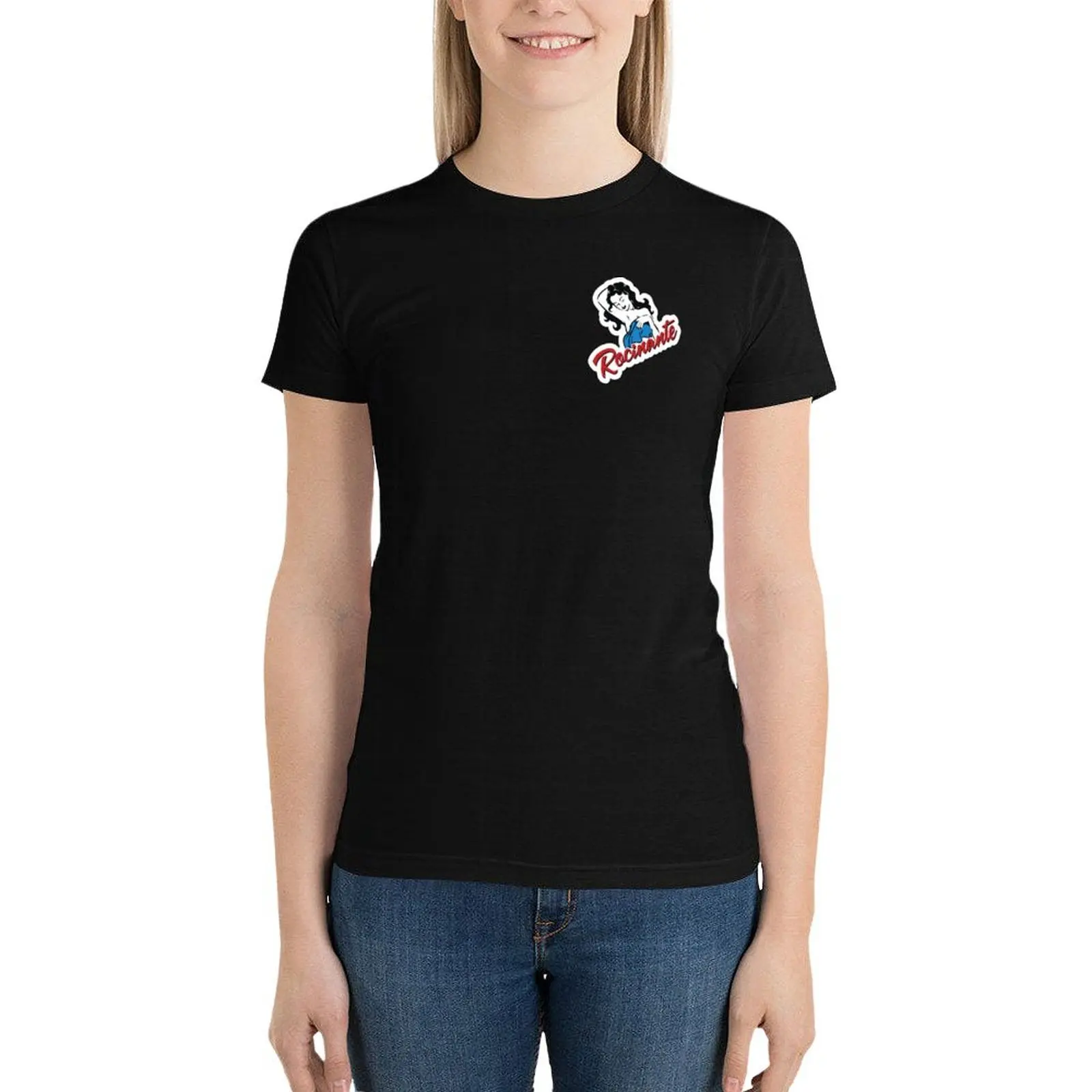 The Rocinante Pin-upPocket Sized Fan Art T-Shirt Short sleeve tee oversized vintage clothes Woman clothes
The Rocinante Pin-upPocket Sized Fan Art T-Shirt Short sleeve tee oversized vintage clothes Woman clothes
