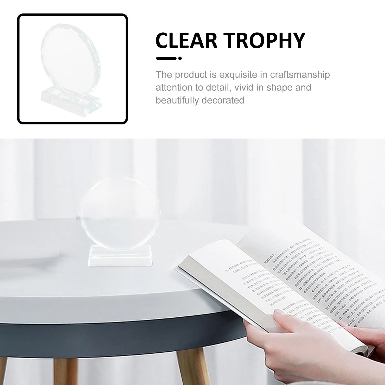 1Pcs Crystal Trophy Award Cups Clear Desktop Gift Design Trophies Adults Kids Cheer Campus Decorations
1Pcs Crystal Trophy Award Cups Clear Desktop Gift Design Trophies Adults Kids Cheer Campus Decorations