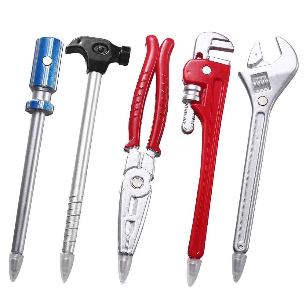 5 шт. ручек для письма, креативный дизайн в стиле инструментов, плавный и надежный поток чернил, удобно держать, идеальный подарок для студента
5 шт. ручек для письма, креативный дизайн в стиле инструментов, плавный и надежный поток чернил, удобно держать, идеальный подарок для студента