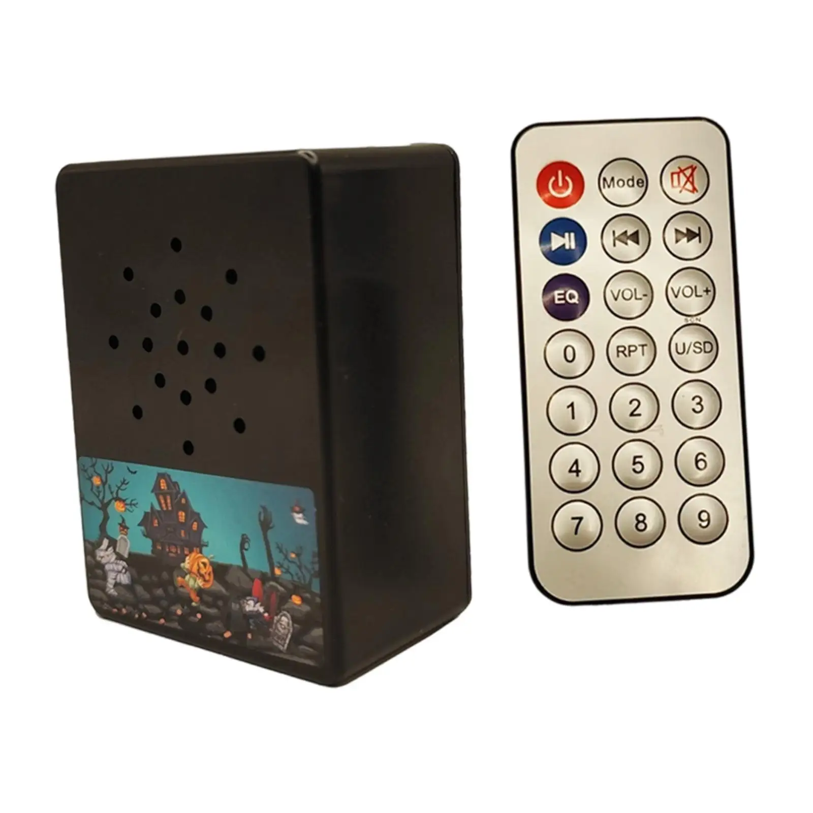 Halloween Sound Player Box with Remote Control Scary Speaker for Haunted House Props
Halloween Sound Player Box with Remote Control Scary Speaker for Haunted House Props