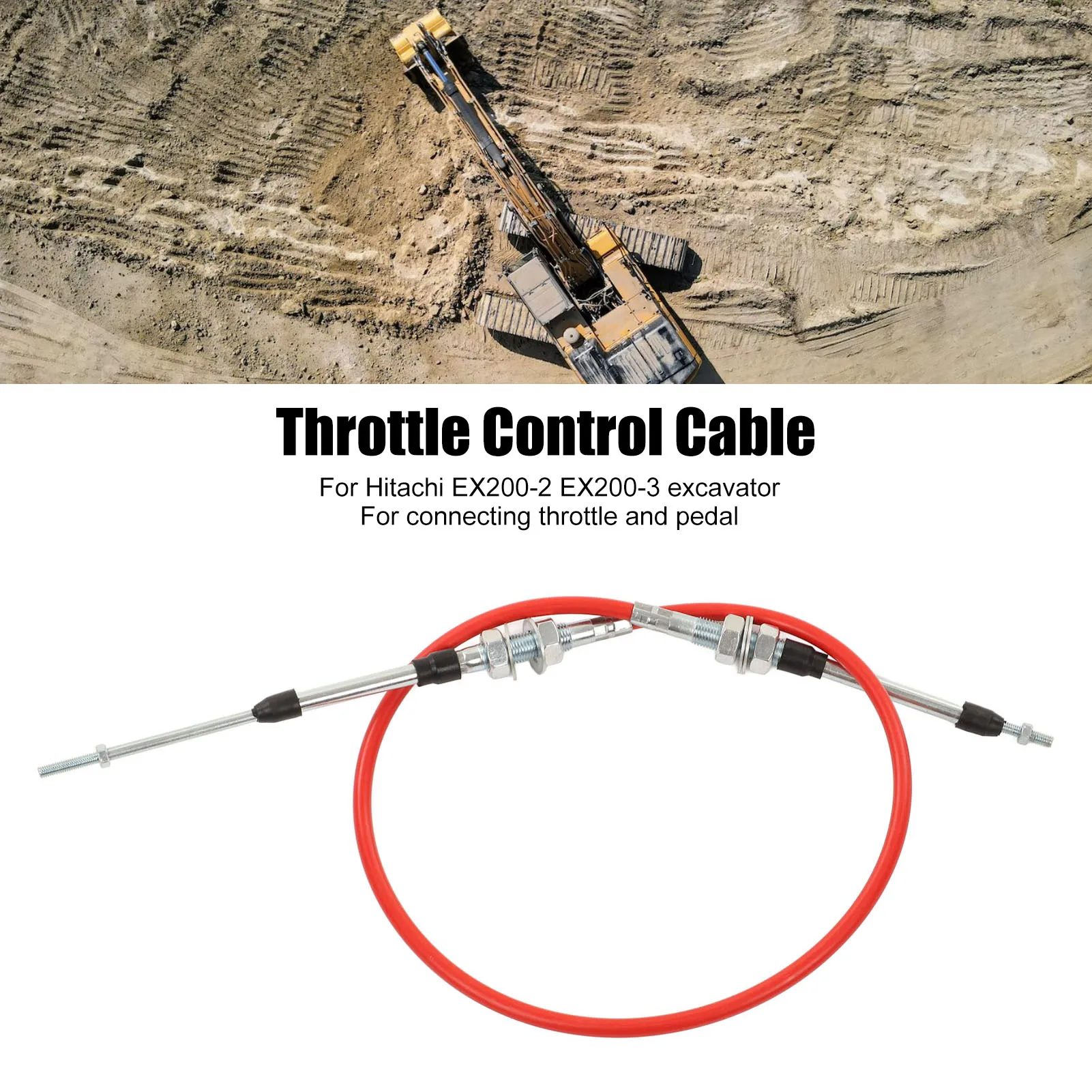 Throttle Motor Control Cable 4277257 Excavator Throttle Wire Replacement for Hitachi EX2002 EX2003 Throttle Motor Control Cable
Throttle Motor Control Cable 4277257 Excavator Throttle Wire Replacement for Hitachi EX2002 EX2003 Throttle Motor Control Cable