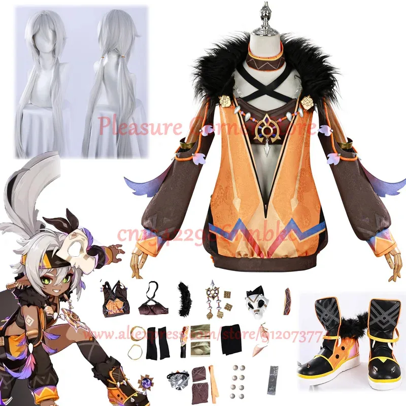 XS-3XL IN STOCK 2025 Game Genshin Impact Iansan Cosplay Costume Full Set Uniform Outfis Iansan Cosplay Role Play Props
XS-3XL IN STOCK 2025 Game Genshin Impact Iansan Cosplay Costume Full Set Uniform Outfis Iansan Cosplay Role Play Props