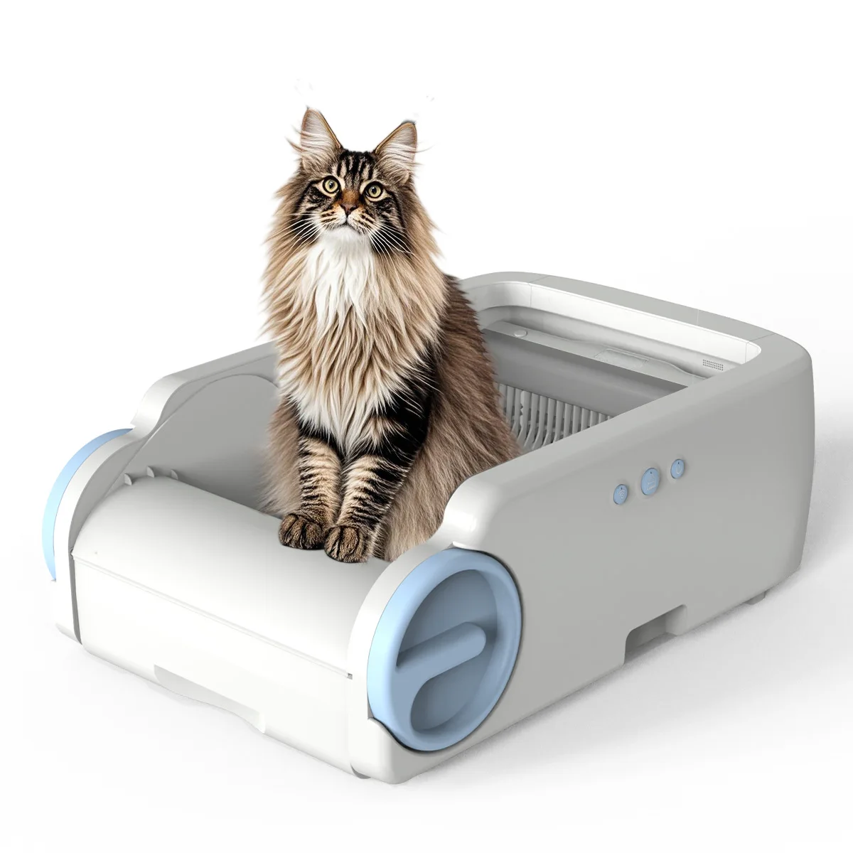 Auto-Cleaning Cat Litter Box - Smart WiFi-Enabled Toilet with Splash-Proof Design & Self-Scooping System
Auto-Cleaning Cat Litter Box - Smart WiFi-Enabled Toilet with Splash-Proof Design & Self-Scooping System