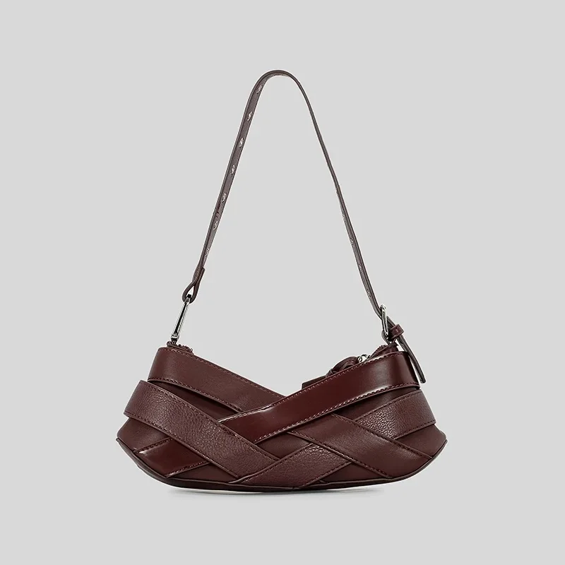 Vintage Belts Deco Women Shoulder Bags Designer Armpit Bag Punk Motorcycle Bag Luxury Pu Leather Lady Handbag Small Female Purse
Vintage Belts Deco Women Shoulder Bags Designer Armpit Bag Punk Motorcycle Bag Luxury Pu Leather Lady Handbag Small Female Purse
