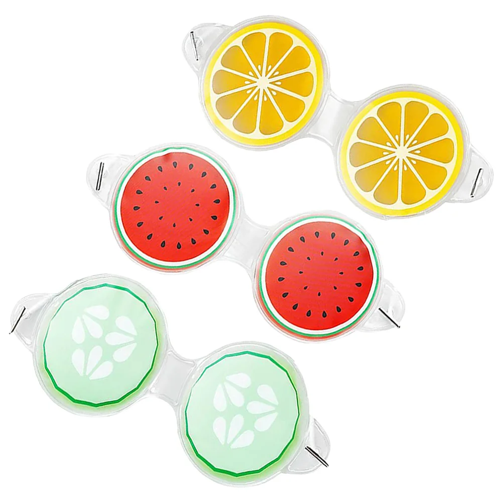 3 Pcs Skin Care Products Fruit Ice Eye Mask Women Bag Beauty Shades Pattern Masks Summer Cooling Patches Pads Miss
3 Pcs Skin Care Products Fruit Ice Eye Mask Women Bag Beauty Shades Pattern Masks Summer Cooling Patches Pads Miss