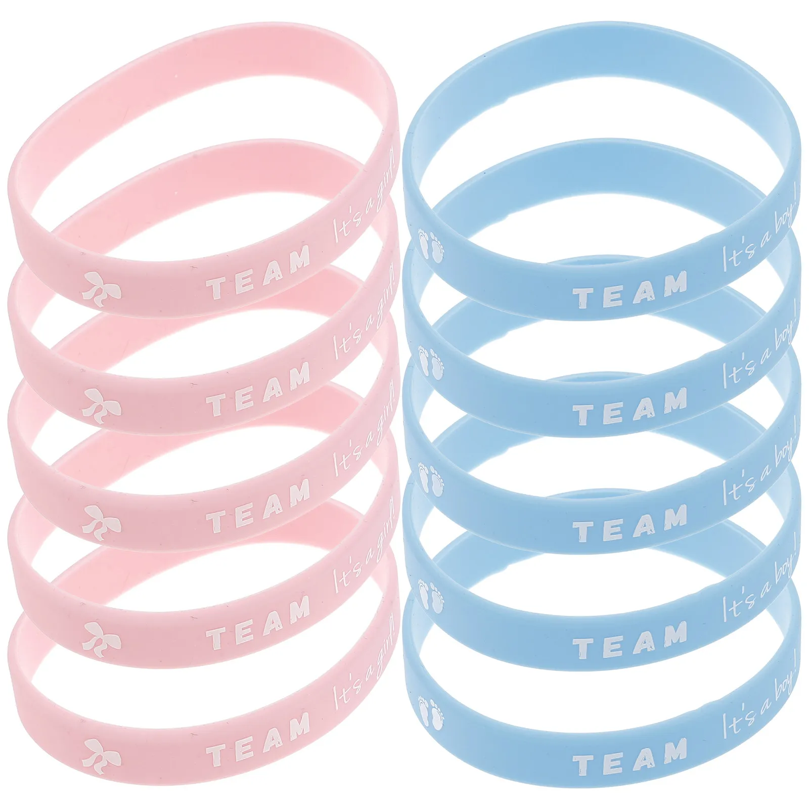 10Pcs Gender Reveal Silicone Wristbands Boys Girls Rubber Wristbands Baby Shower Party Favors Gender Reveal Decorations Stylish
10Pcs Gender Reveal Silicone Wristbands Boys Girls Rubber Wristbands Baby Shower Party Favors Gender Reveal Decorations Stylish
