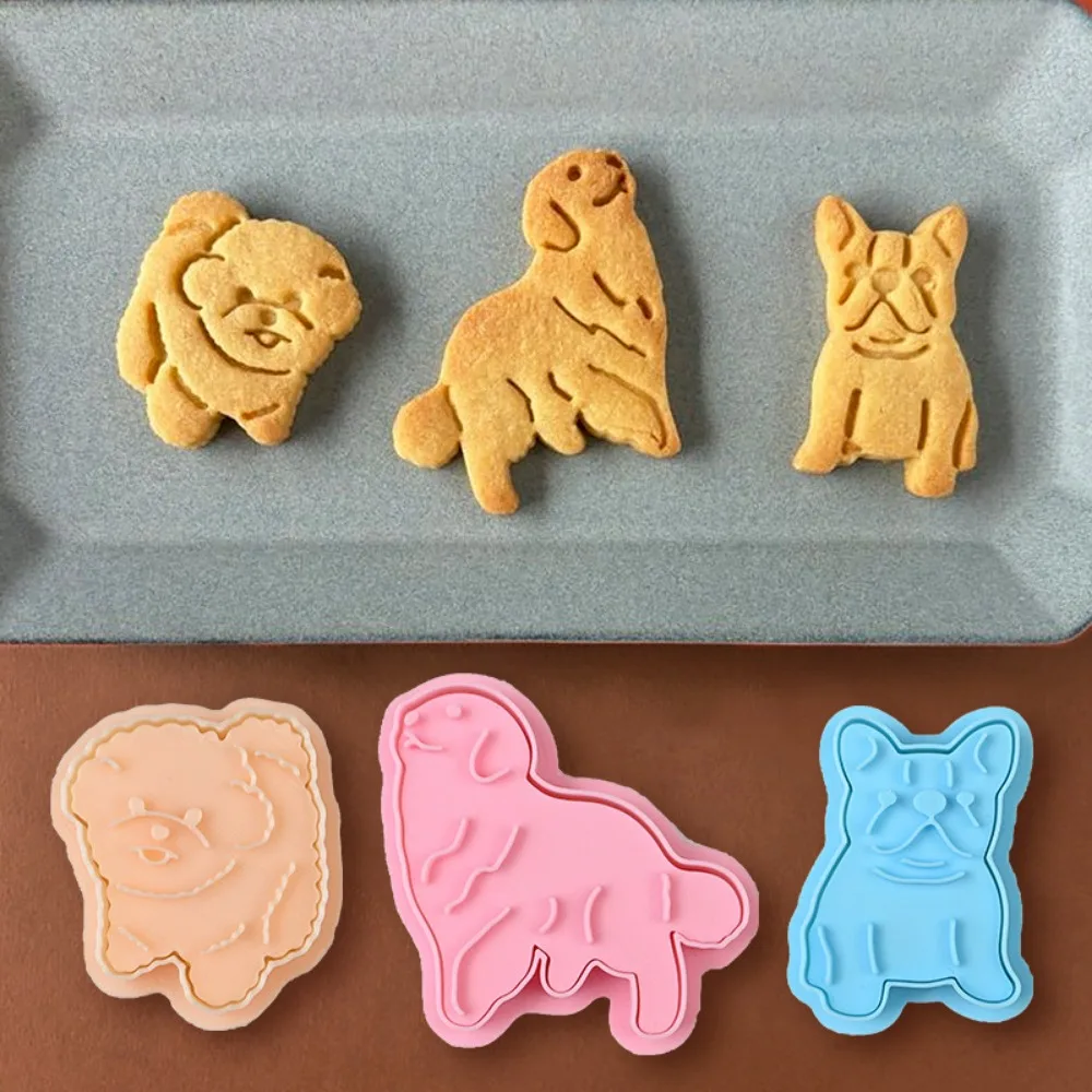 Cute Dog Polymer Clay Cutter Set 3D Embossing Stamp Mold for DIY Clay Keychain Gift Ceramic Pottery Craft Making Tools
Cute Dog Polymer Clay Cutter Set 3D Embossing Stamp Mold for DIY Clay Keychain Gift Ceramic Pottery Craft Making Tools