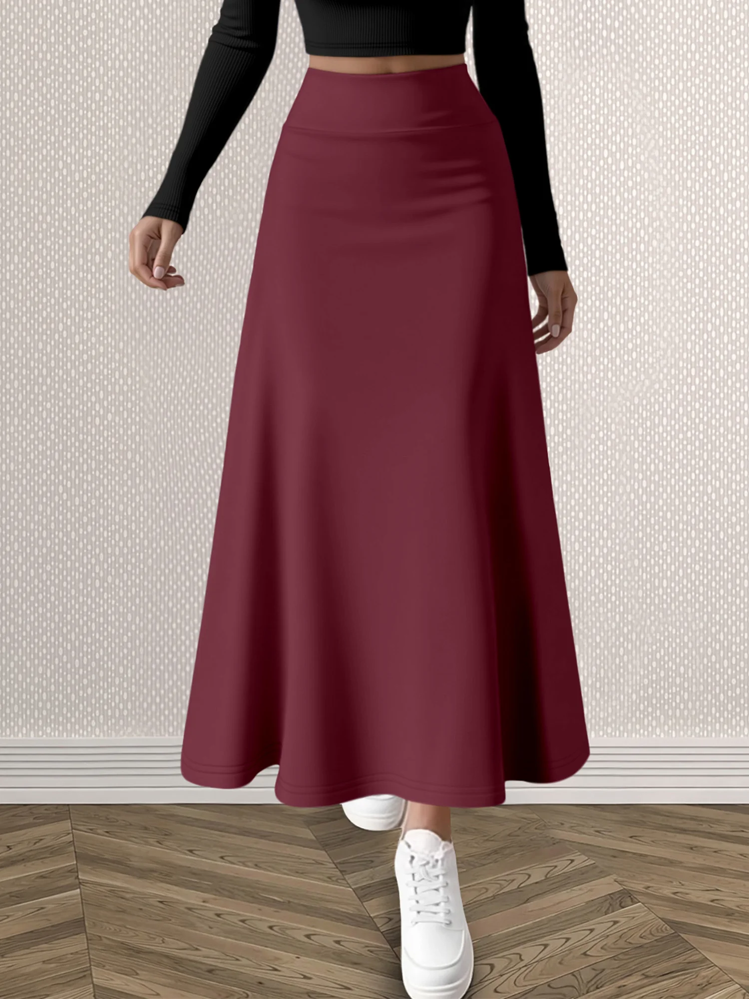 legant Satin Midi Skirt for Women High Waisted Flared Design Soft Material Suitable for Spring Summer Autumn Matches Crop Tops
legant Satin Midi Skirt for Women High Waisted Flared Design Soft Material Suitable for Spring Summer Autumn Matches Crop Tops