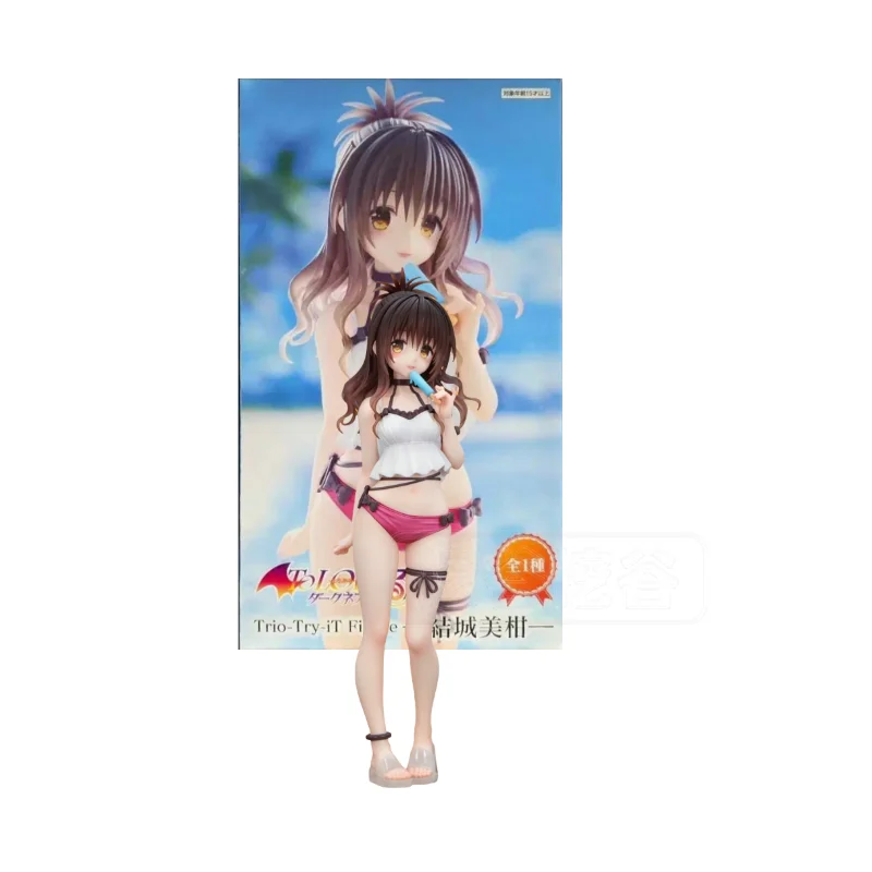 Original Genuine To LOVE Yuuki Mikan Trio-Try-iT Figure PVC Anime Character Model Collection Desktop Decoration Holiday Toy Gift
Original Genuine To LOVE Yuuki Mikan Trio-Try-iT Figure PVC Anime Character Model Collection Desktop Decoration Holiday Toy Gift