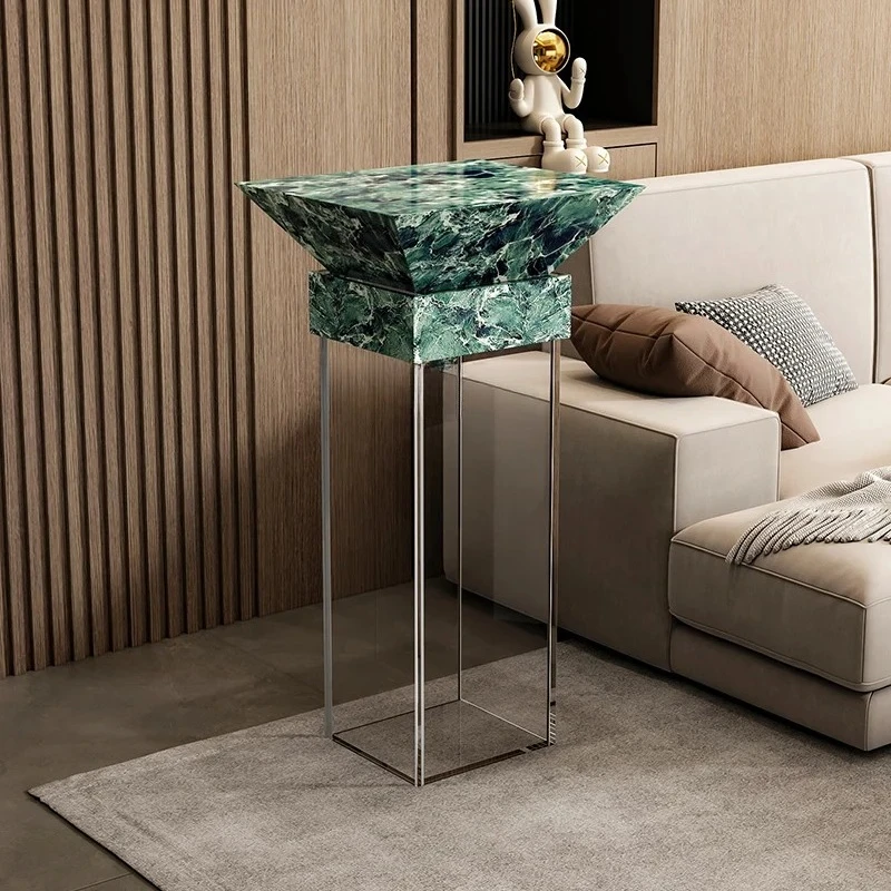 High-end suspended flower stand in the living room, a few suspended shelves next to the sofa, decorative display flower pot rack
High-end suspended flower stand in the living room, a few suspended shelves next to the sofa, decorative display flower pot rack