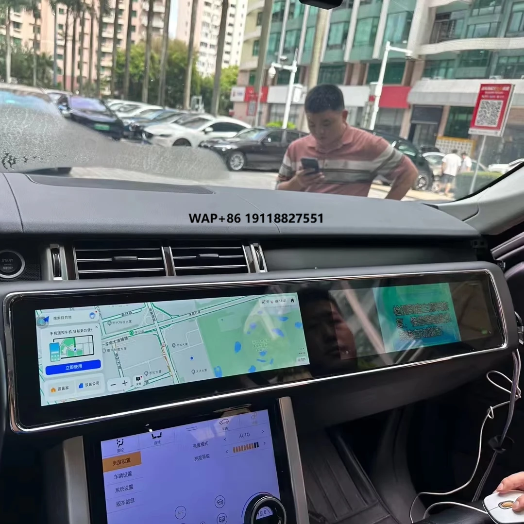 Двойной экран 12,3 дюйма Android автомобильный стерео головное устройство авто DVD мультимедийный плеер для L405 2013-2017
Двойной экран 12,3 дюйма Android автомобильный стерео головное устройство авто DVD мультимедийный плеер для L405 2013-2017