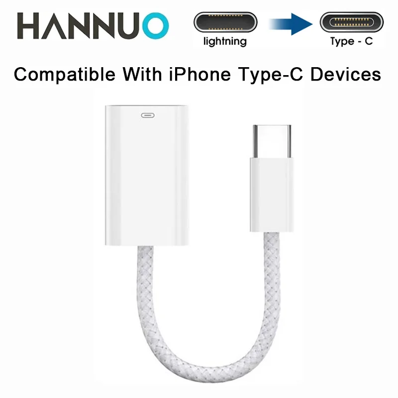 HANNUO USB C To Charging Cable Adapter Type C To ios Adapter ios To Type C Fast Charging Data Cable for iPhone 17 iPad Macbook
HANNUO USB C To Charging Cable Adapter Type C To ios Adapter ios To Type C Fast Charging Data Cable for iPhone 17 iPad Macbook