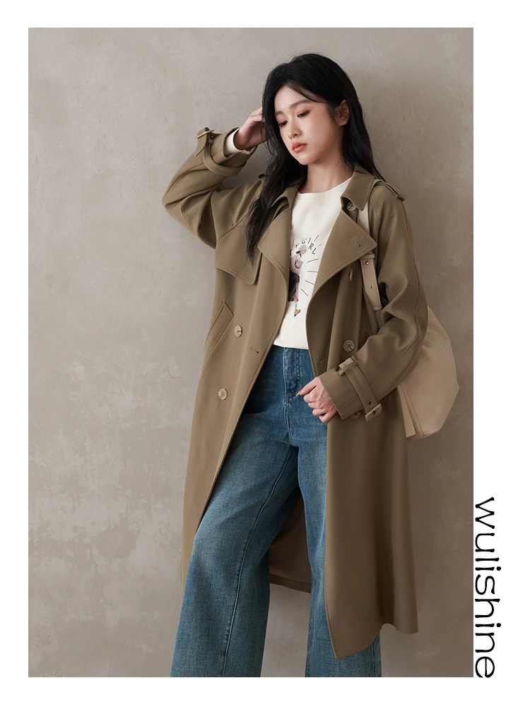 Модная женская демисезонная куртка-пальто средней длины цвета хаки, новая модель, маленький размер 50
Модная женская демисезонная куртка-пальто средней длины цвета хаки, новая модель, маленький размер 50