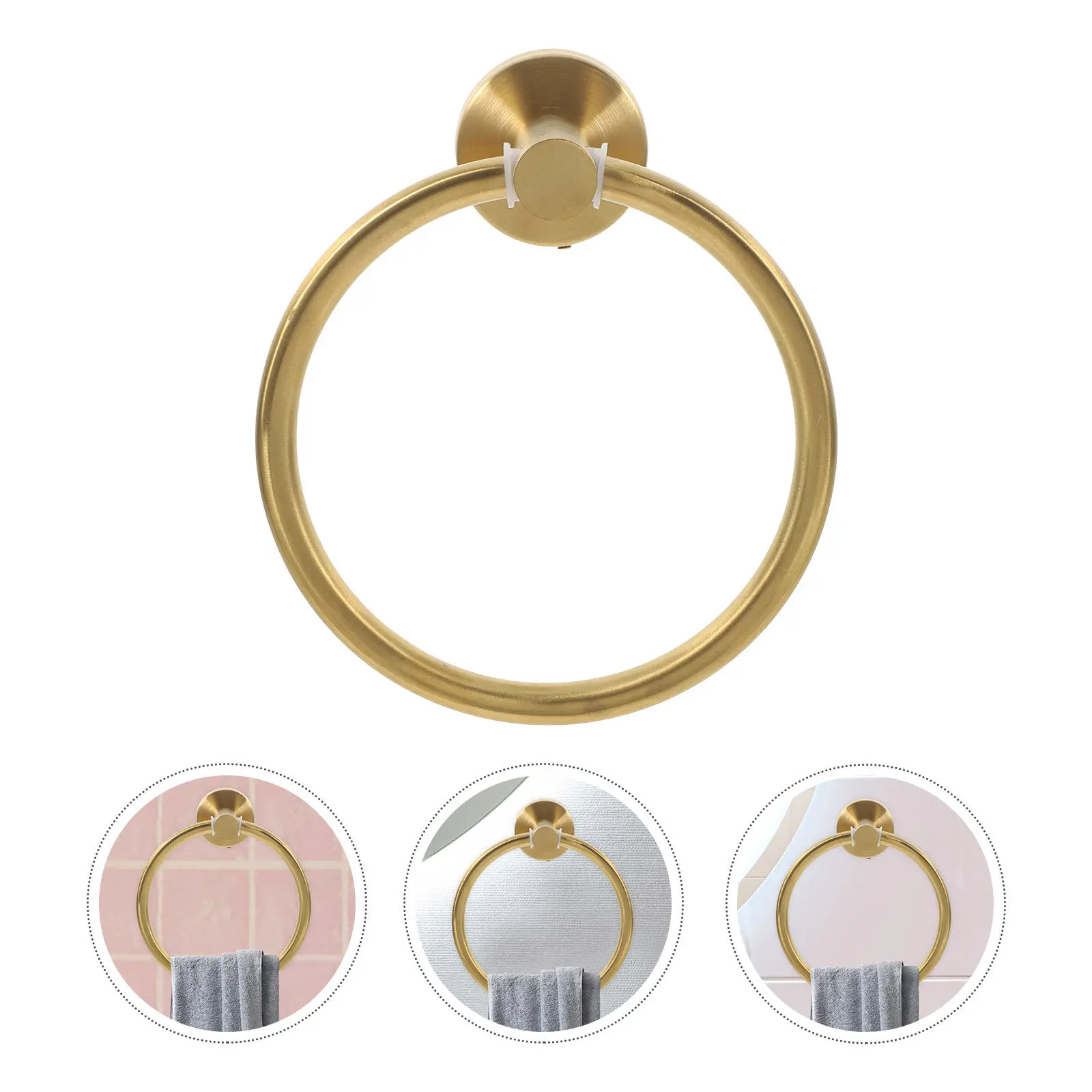 Кольцо-держатель для полотенец, держатели для ванной комнаты, аксессуары из матового золота, мебельные контейнеры
Кольцо-держатель для полотенец, держатели для ванной комнаты, аксессуары из матового золота, мебельные контейнеры