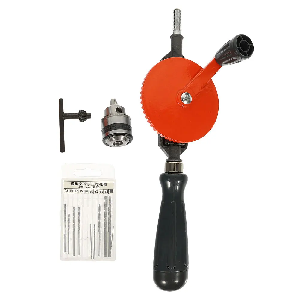 1Set Hand Drill Manual Steel High Strength No Burr Wear Resistant for Woodworking DIY Enthusiasts Hand Drill Manual
1Set Hand Drill Manual Steel High Strength No Burr Wear Resistant for Woodworking DIY Enthusiasts Hand Drill Manual