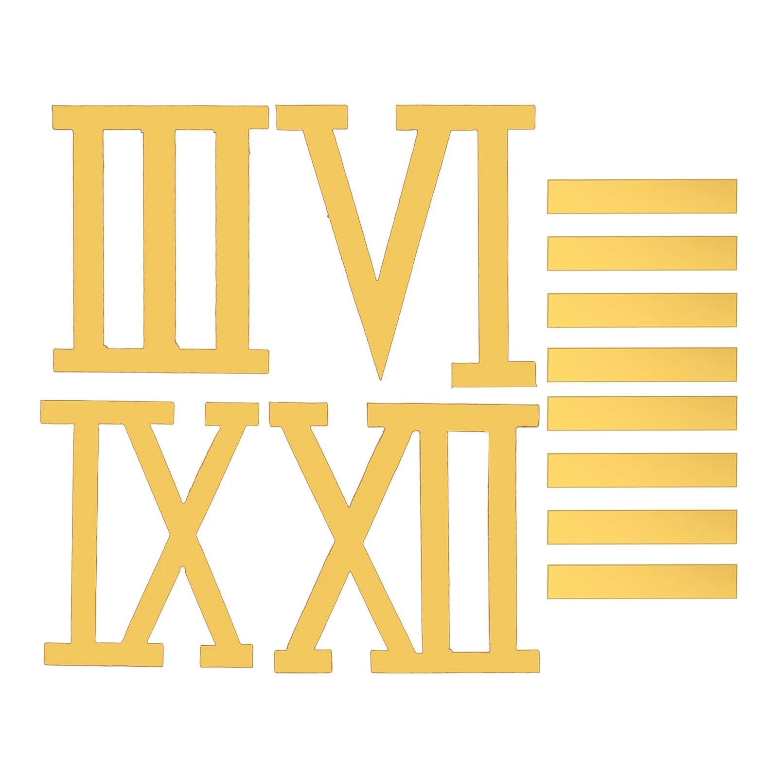 12Pcs Acrylic DIY Clock Number Quartz Movement Clock Wall Decor Creative Handmade Numbers for Kitchen Living Room Bathroom
12Pcs Acrylic DIY Clock Number Quartz Movement Clock Wall Decor Creative Handmade Numbers for Kitchen Living Room Bathroom