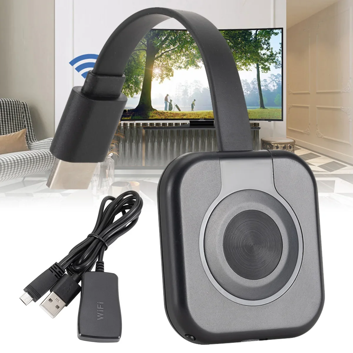 W13 Беспроводной экранный проектор TV Stick Адаптер HDMI-дисплея Зеркальный экран HDMI Дисплей Ключ Wi-Fi HDMI Адаптер Разъем для
W13 Беспроводной экранный проектор TV Stick Адаптер HDMI-дисплея Зеркальный экран HDMI Дисплей Ключ Wi-Fi HDMI Адаптер Разъем для