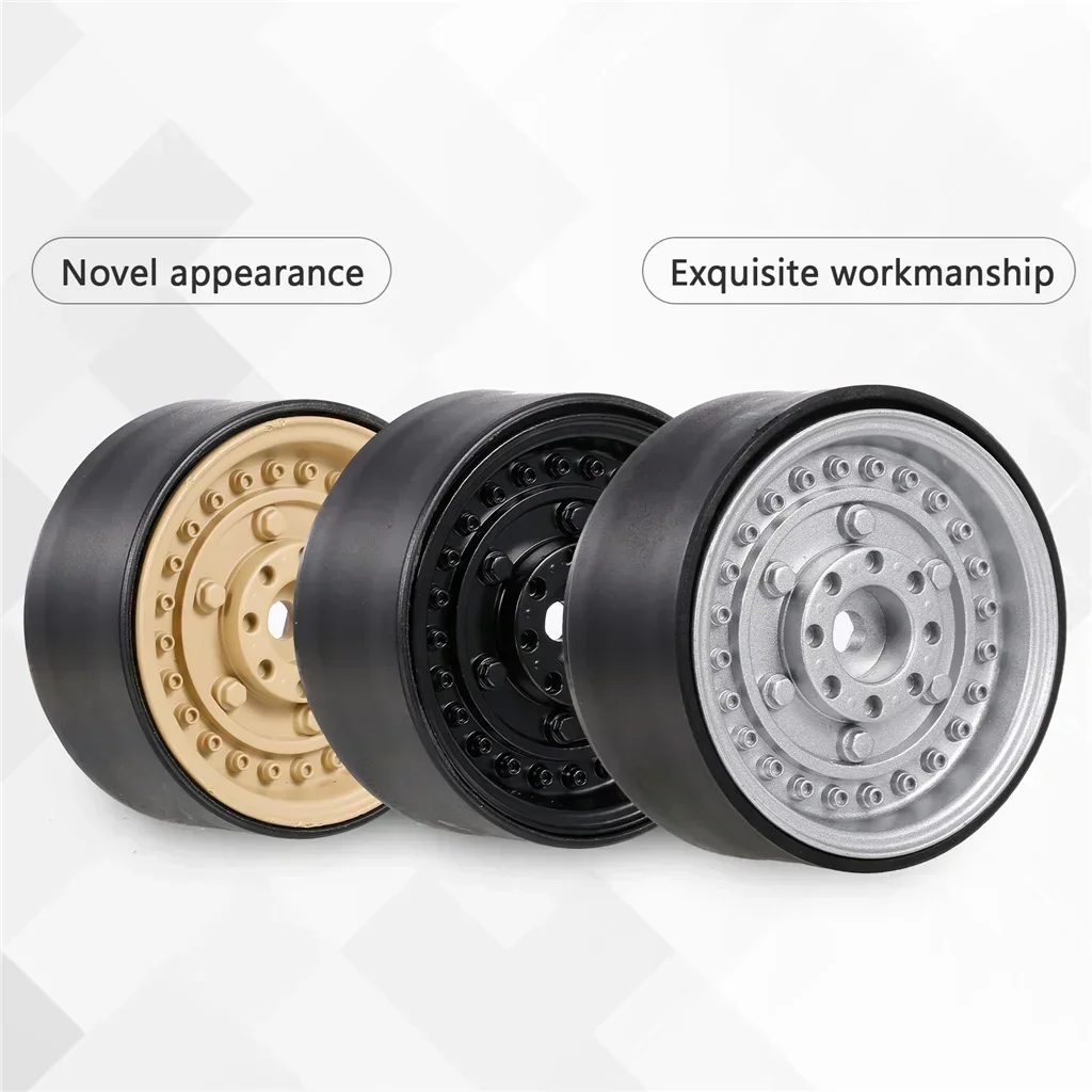 116g/pcs 1.9" Beadlock Wheel Rim for 1/10 RC Crawler Car Axial SCX10 90046 RedCat Gen8 Trxs TRX-4
116g/pcs 1.9" Beadlock Wheel Rim for 1/10 RC Crawler Car Axial SCX10 90046 RedCat Gen8 Trxs TRX-4