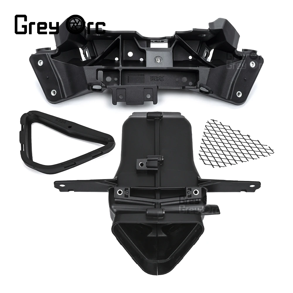 Fairing Front Headlight Bracket & Ventilation Tube Intake Pipe Kit For KAWASAKI NINJA ZX-6R 2019-2024 2020 2021 2022 ZX6R ZX 6R
Fairing Front Headlight Bracket & Ventilation Tube Intake Pipe Kit For KAWASAKI NINJA ZX-6R 2019-2024 2020 2021 2022 ZX6R ZX 6R