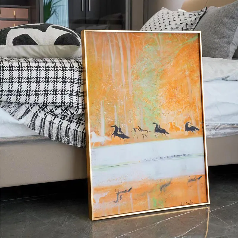 Andre Brasilier Horse Canvas Poster Abstract Art Painting French Dreamy Horse Herd Living Room Bedroom Study Wall Decoration
Andre Brasilier Horse Canvas Poster Abstract Art Painting French Dreamy Horse Herd Living Room Bedroom Study Wall Decoration