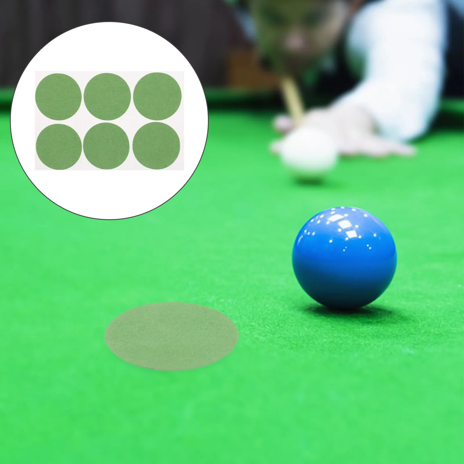 1 Sheet Green Cloth Material Billiard Table Repair Patch Wear-Resistant Non-Transferable Adhesive Sticker for Pool Snooker
1 Sheet Green Cloth Material Billiard Table Repair Patch Wear-Resistant Non-Transferable Adhesive Sticker for Pool Snooker