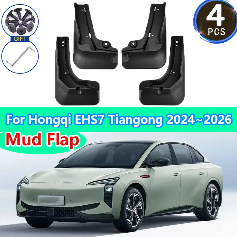 For Hongqi EHS7 Tiangong 08 2024 2025 2026 Muds Front Rear Wheels Fender Cover Guard Fenders Mudflap Mudguards Auto Accessories
For Hongqi EHS7 Tiangong 08 2024 2025 2026 Muds Front Rear Wheels Fender Cover Guard Fenders Mudflap Mudguards Auto Accessories