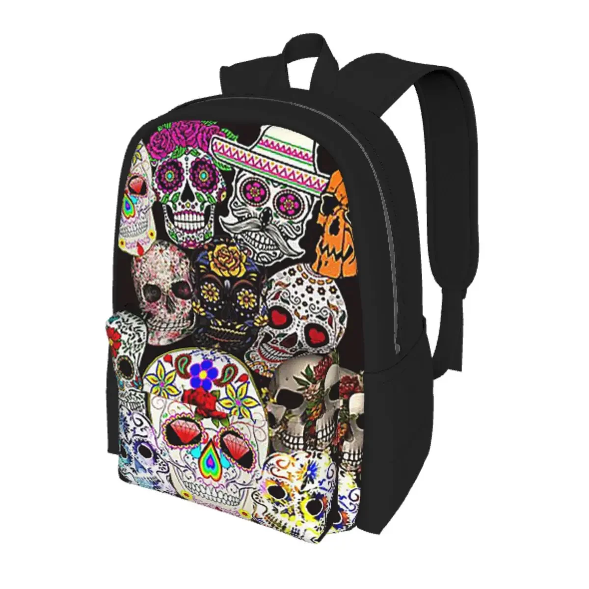 Day Of The Dead Art Mexican Sugar Skull Student Backpack School Bag Hiking Travel Daypack for Men Women Bookbag Shoulder Bags
Day Of The Dead Art Mexican Sugar Skull Student Backpack School Bag Hiking Travel Daypack for Men Women Bookbag Shoulder Bags