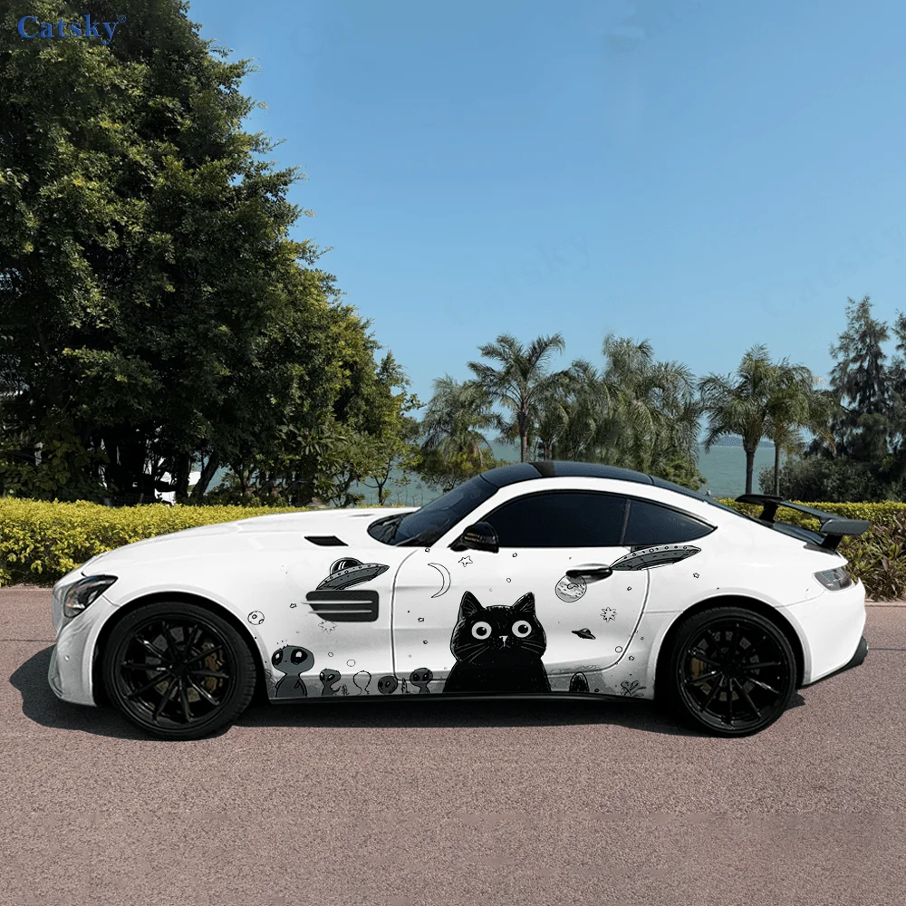 Космическая инопланетная НЛО кошка, боковая наклейка для автомобиля, водонепроницаемая ПВХ, устойчивая к царапинам наклейка, защита автомобиля, автоаксессуары в подарок
Космическая инопланетная НЛО кошка, боковая наклейка для автомобиля, водонепроницаемая ПВХ, устойчивая к царапинам наклейка, защита автомобиля, автоаксессуары в подарок