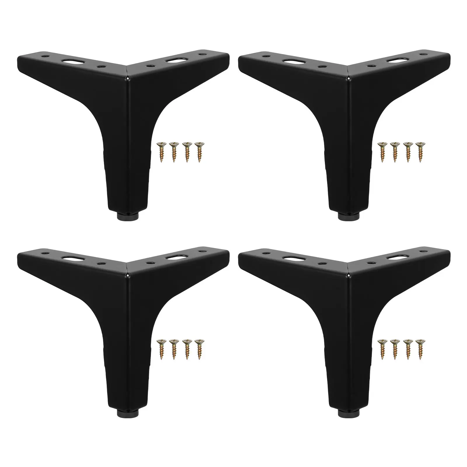 4pcs Heavy Duty Triangle Metal Furniture Legs 10Cm Sturdy Iron Table Chair Sofa Cabinet Feet Replacement For Bookcase Wardrobe
4pcs Heavy Duty Triangle Metal Furniture Legs 10Cm Sturdy Iron Table Chair Sofa Cabinet Feet Replacement For Bookcase Wardrobe