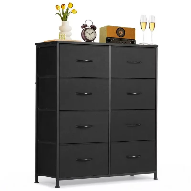 【2026】Tall Storage Organizer 11.8"D x 31.4"W x 36.3"H AntiTip Dresser Chest of Drawers Wooden Metal Frame Fabric Bins
【2026】Tall Storage Organizer 11.8"D x 31.4"W x 36.3"H AntiTip Dresser Chest of Drawers Wooden Metal Frame Fabric Bins